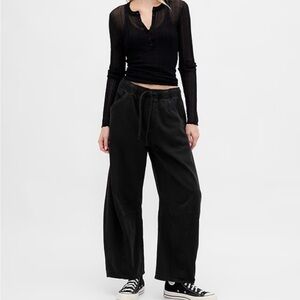 GAP Mid Rise UltraSoft Easy Horseshoe Jeans Black